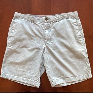 Banana Republic teal chino shorts - 36 - 9.5 inseams